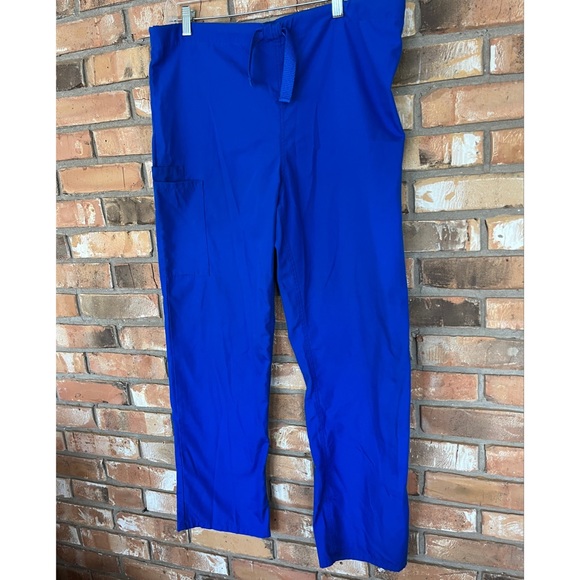 Cherokee Women’s Royal Blue Scrub Pants Size Small - Picture 6 of 6